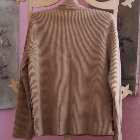 Vintage Ralph Lauren Lambswool Granny Square Cardigan - Picture 2 of 6